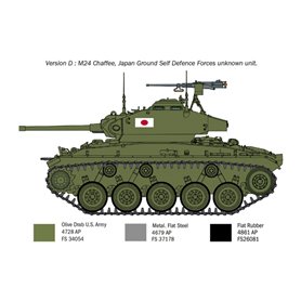 Italeri 6587 M24 Chaffee Korean War