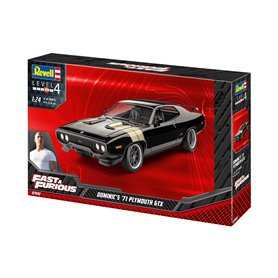 Revell 1:25 FAST AND FURIOUS - DOMINICS 1971 Plymouth GTX