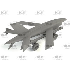 ICM 1:48 BQM-34A (Q-2C) Firebee - WITH TRAILER