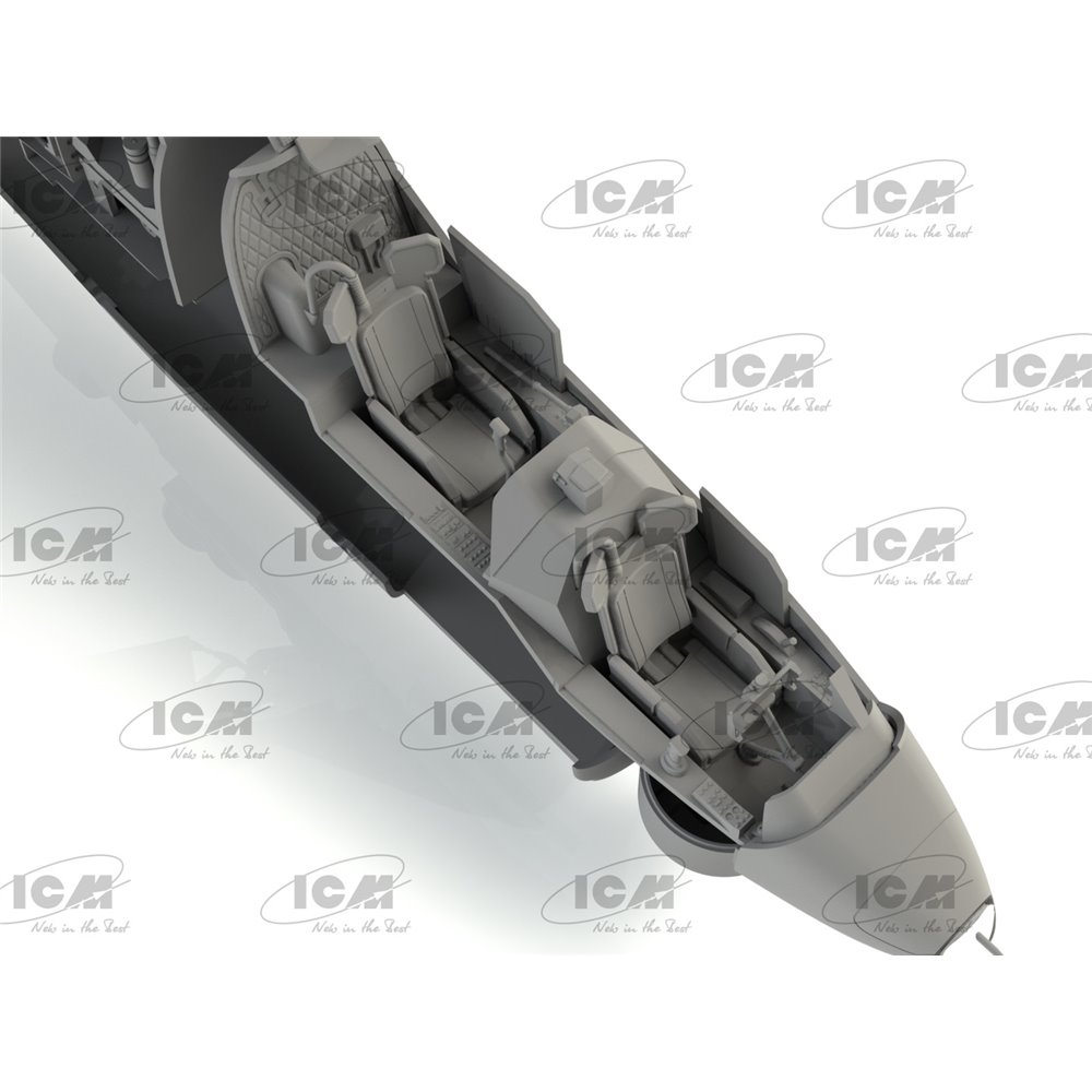 ICM 1:32 AH-1G Cobra Early Production US Attack Helicopter Plastic Model Kit