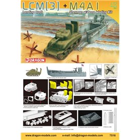 Dragon 1:72 LCM(3)+M4A1 w/DEEP WADING KIT