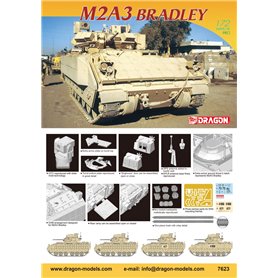 Dragon 1:72 M2A3 BRADLEY