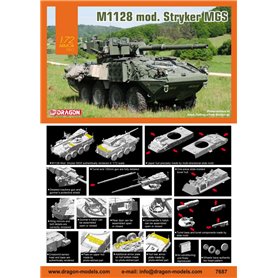 Dragon 1:72 M1128 STRYKER MGS