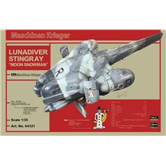 Hasegawa 1:35 LUNADIVER STINGRAY - MOON SNOWMAN - MASCHINEN KRIEGER 