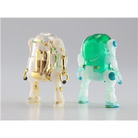Hasegawa 64786 MechatroWeGo Cream Soda & Crystal Gold