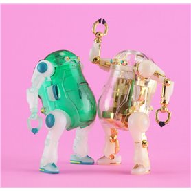 Hasegawa 64786 MechatroWeGo Cream Soda & Crystal Gold