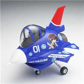 Hasegawa SP372-52172 Egg Girls Collection 01 'Rei Hazumi' w/F-2 1:20 Figure & Egg Plane