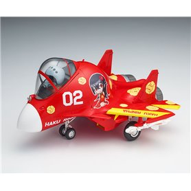 Hasegawa SP373-52173 Egg Girls Collection 02 'Haku Rinpha' w/J-15 1:20 Figure & Egg Plane