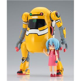 Hasegawa 1:20 MECHATROWEGO X EVANGELION EVA-00 + REI AYANAMI