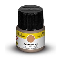 Heller Farba akrylowa 016 GOLD METALLIC - 12ml