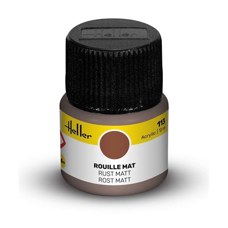 Farba akrylowa Heller 113 Rust Matt 12 ml