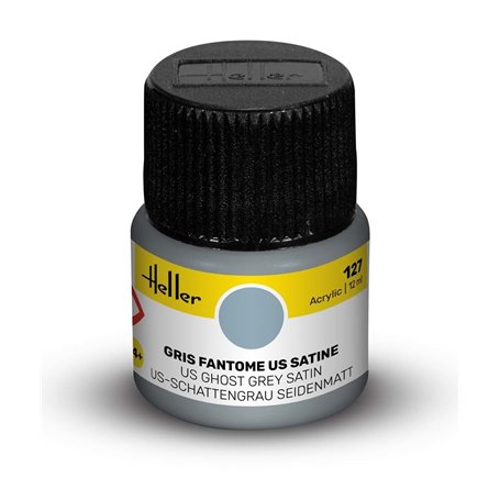 Farba akrylowa Heller 127 US Ghost Grey Satin 12 ml