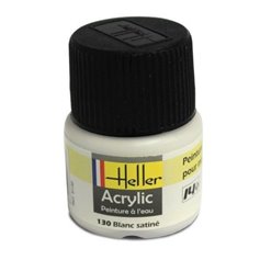 Farba akrylowa Heller 130 White Satin 12 ml