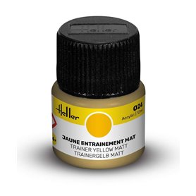 Farba akrylowa Heller 024 Trainer Yellow Matt 12 ml