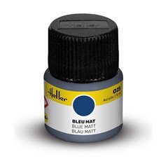 Heller Farba akrylowa 025 BLUE MATT - 12ml