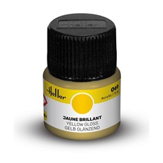 Farba akrylowa Heller 069 Yellow Gloss 12 ml