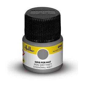 Farba akrylowa Heller 092 Iron Grey Matt 12 ml