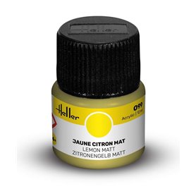 Farba akrylowa Heller 099 Lemon Matt 12 ml