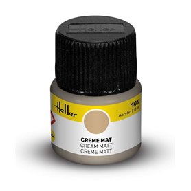 Farba akrylowa Heller 103 Cream Matt 12 ml