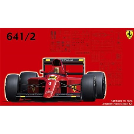 Fujimi 092140 1/20 GP-26 Ferrari 641/2 (Mexico GP/France GP)