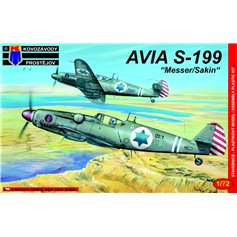 Kopro 1:72 Avia S-199 Shakin - MESSER/SAKIN