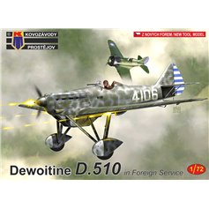 Kopro 1:72 Dewoitine D.500 - IN FOREIGN SERVICE