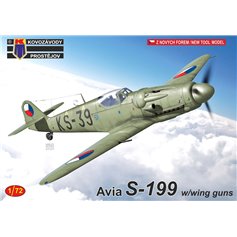 Kopro 1:72 Avia S-199 - W/WING GUNS