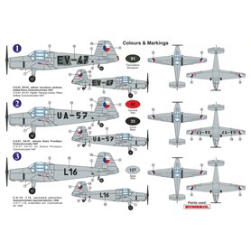Kopro 1:72 Zlin C-6 Basa