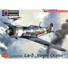 Kopro 1:72 Lavockin La-5 - VALERIJ CKALOV