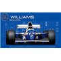 Fujimi 092126 1/20 GP-24 Williams FW16 Renault (San MarinoGP/Brazillian GP/Pacific GP)