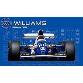 Fujimi 092126 1/20 GP-24 Williams FW16 Renault (San MarinoGP/Brazillian GP/Pacific GP)