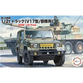 Fujimi 723419 1/72 Ml-24 JGSDF 1/2t Truck (Type V17, for Army Unit) Set of 3