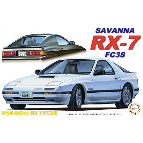 Fujimi 046167 1/24 ID-29 Mazda Savanna RX-7 FC3S