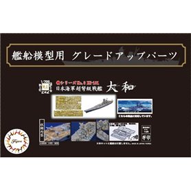 Fujimi 433059 1/700 Toku-3 Ex-101 Photo-Etched Parts for IJN Battle Ship Yamato (w/2 pieces 25 mm Machine Cannon)