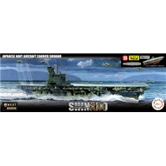 Fujimi 1:700 IJN Shinano - JAPANESE AIRCRAFT CARRIER - SPECIAL EDITION W/CONCRETE DECK