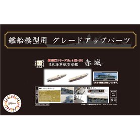 Fujimi 460819 1/700 Nx-4 Ex-101 Photo-Etched Parts Set for IJN Aircraft Carrier Akagi w/Name Plate