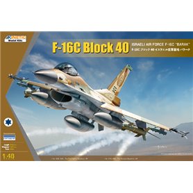Kinetic 48129 F-16C Block 40 Israeli Air Force F-16C "Barak"