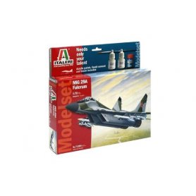 Italeri 1:72 MiG-29A Fulcrum - MODEL SET - w/paints 