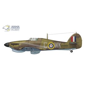 Arma Hobby 70044 Hurricane MkIIb Trop Model Kit