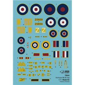 Arma Hobby 70044 Hurricane MkIIb Trop Model Kit