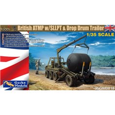 Gecko Models 1:35 BRITISH ATMP W/SLLPT AND DROP DRUM TRAILER
