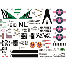 Hobby 2000 72047 A-4E Skyhawk – NOWOŚĆ – FUJIMI + CARTOGRAF + PMASK