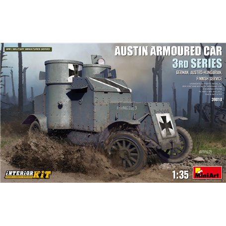 Mini Art 39010 Austin Armoured Car 3rd Series German, Austro-Hungarian, Finnish Service