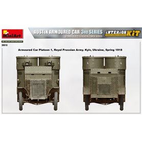 Mini Art 1:35 Austin Armoured Car - 3RD SERIES - GERMAN, AUSTRO-HUNGARIAN, FINNISH SERVICE