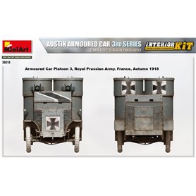 Mini Art 1:35 Austin Armoured Car - 3RD SERIES - GERMAN, AUSTRO-HUNGARIAN, FINNISH SERVICE