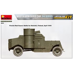 Mini Art 1:35 Austin Armoured Car - 3RD SERIES - GERMAN, AUSTRO-HUNGARIAN, FINNISH SERVICE