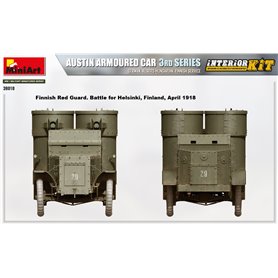 Mini Art 1:35 Austin Armoured Car - 3RD SERIES - GERMAN, AUSTRO-HUNGARIAN, FINNISH SERVICE