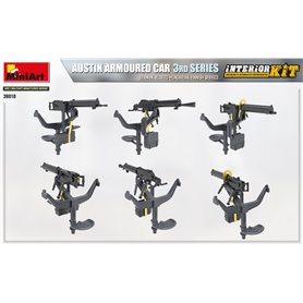 Mini Art 1:35 Austin Armoured Car - 3RD SERIES - GERMAN, AUSTRO-HUNGARIAN, FINNISH SERVICE