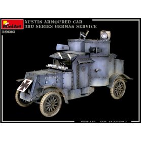 Mini Art 1:35 Austin Armoured Car - 3RD SERIES - GERMAN, AUSTRO-HUNGARIAN, FINNISH SERVICE