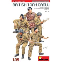 Mini Art 1:35 BRITISH TANBK CREW - SPECIAL EDITION